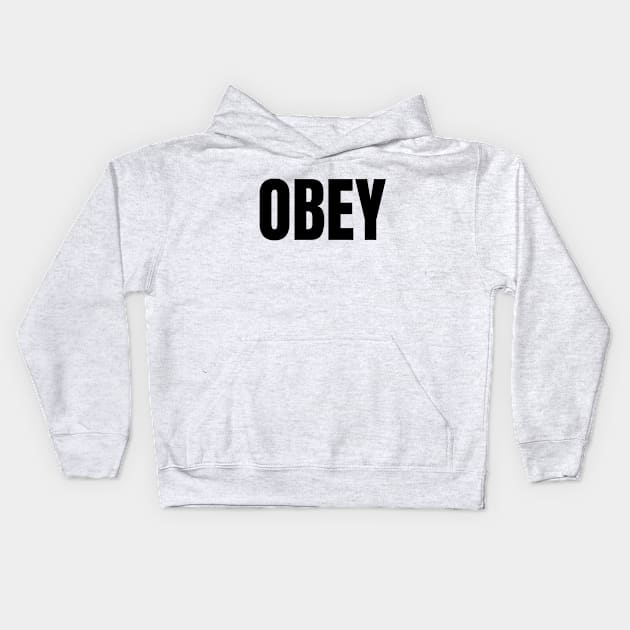 Obey Kids Hoodie by Spatski